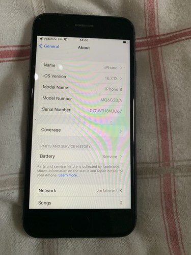 Iphone 64gb updated to - 8,